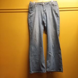 Levi 529 curvy stretch boot cut women's jeans size 16
